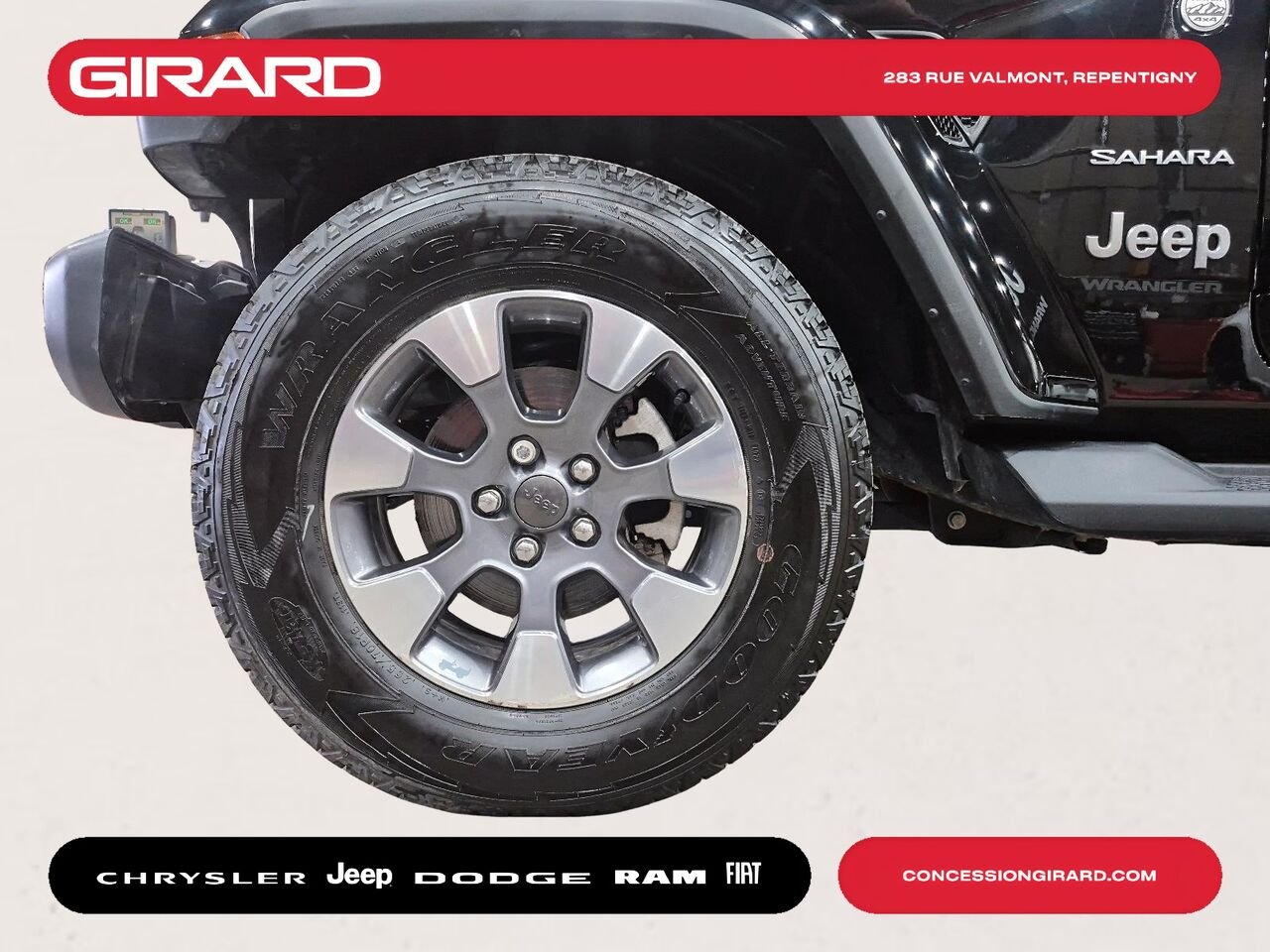 JEEP WRANGLER 2023 Noir Repentigny - photo #9