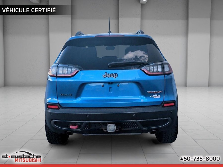 2020 Jeep Cherokee Trailhawk Elite AWD-V6-CUIR-TOIT PANORAMIQUE-SIÈGES CHAUFFANTS Blue