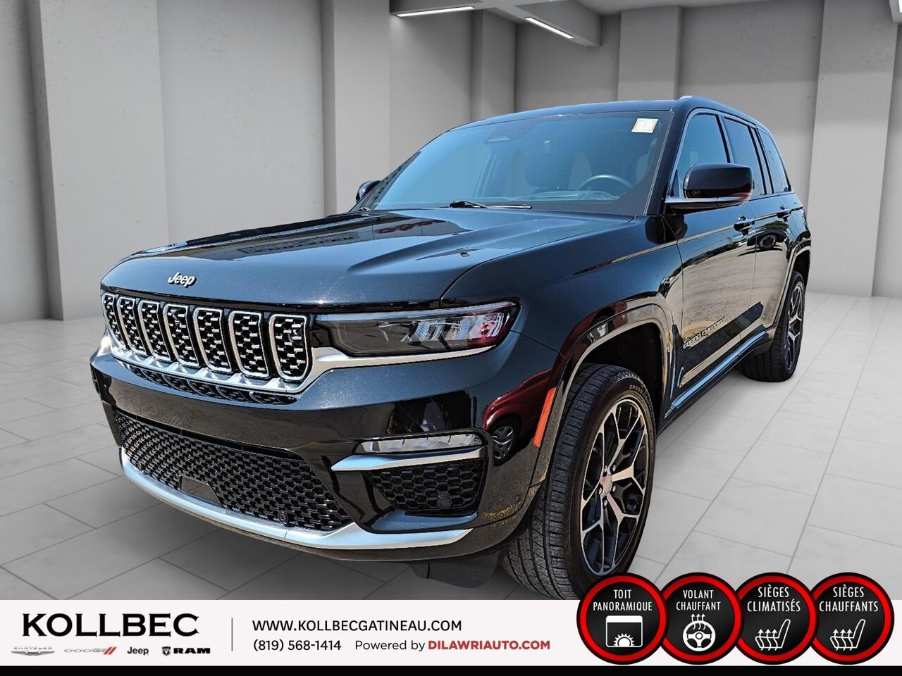 2023 JEEP GRAND CHEROKEE Summit Reserve 4x4 Black Ottawa & Gatineau - photo #0