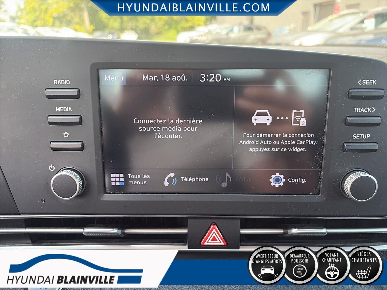 Hyundai Elantra 2021 Noir Blainville - photo #17