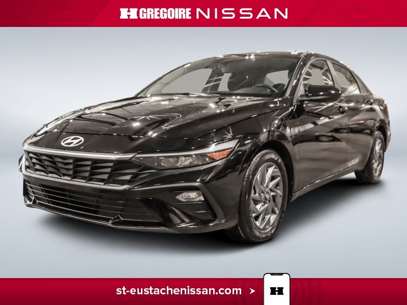 Hyundai Elantra 2024 Noir Saint-Eustache - photo #4