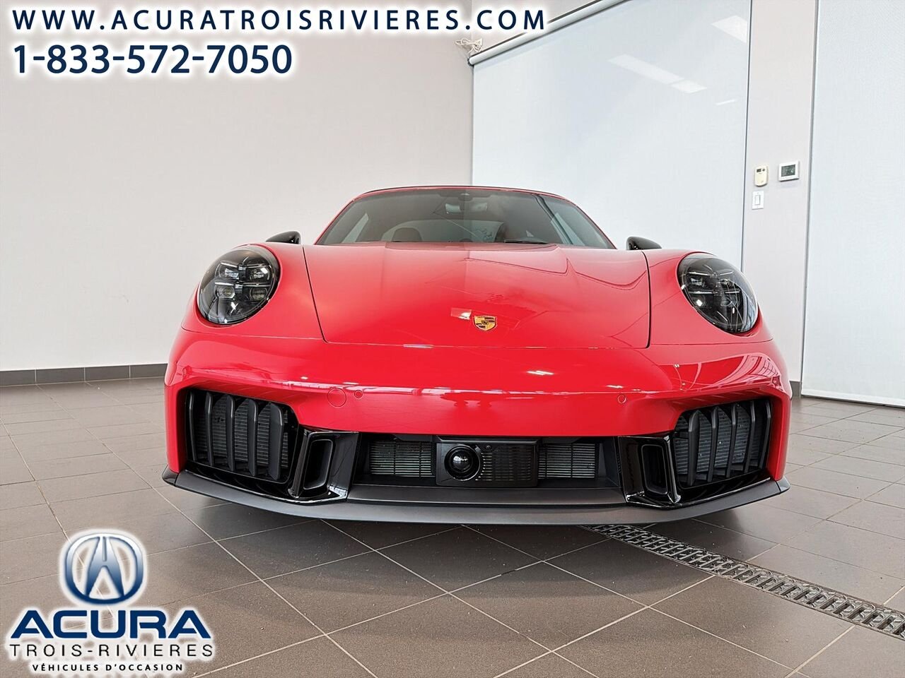 Porsche 911 TARGA 4 GTS T-HYBRID 2026 Rouge Trois-Rivières - photo #5