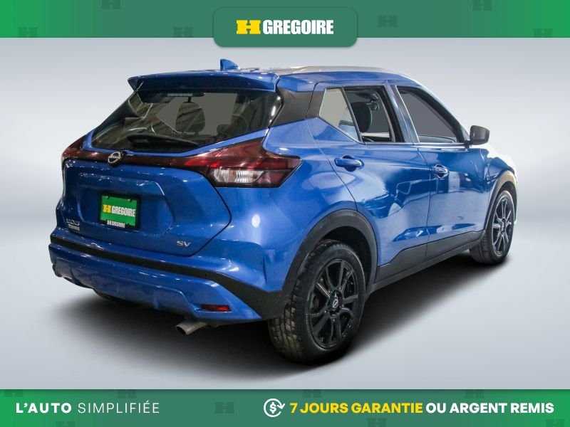 Nissan Kicks 729298 | SV AUTO A/C GR ELECT MAGS CAM RECUL BLUETOOTH 2022 Bleu Laval - photo #7