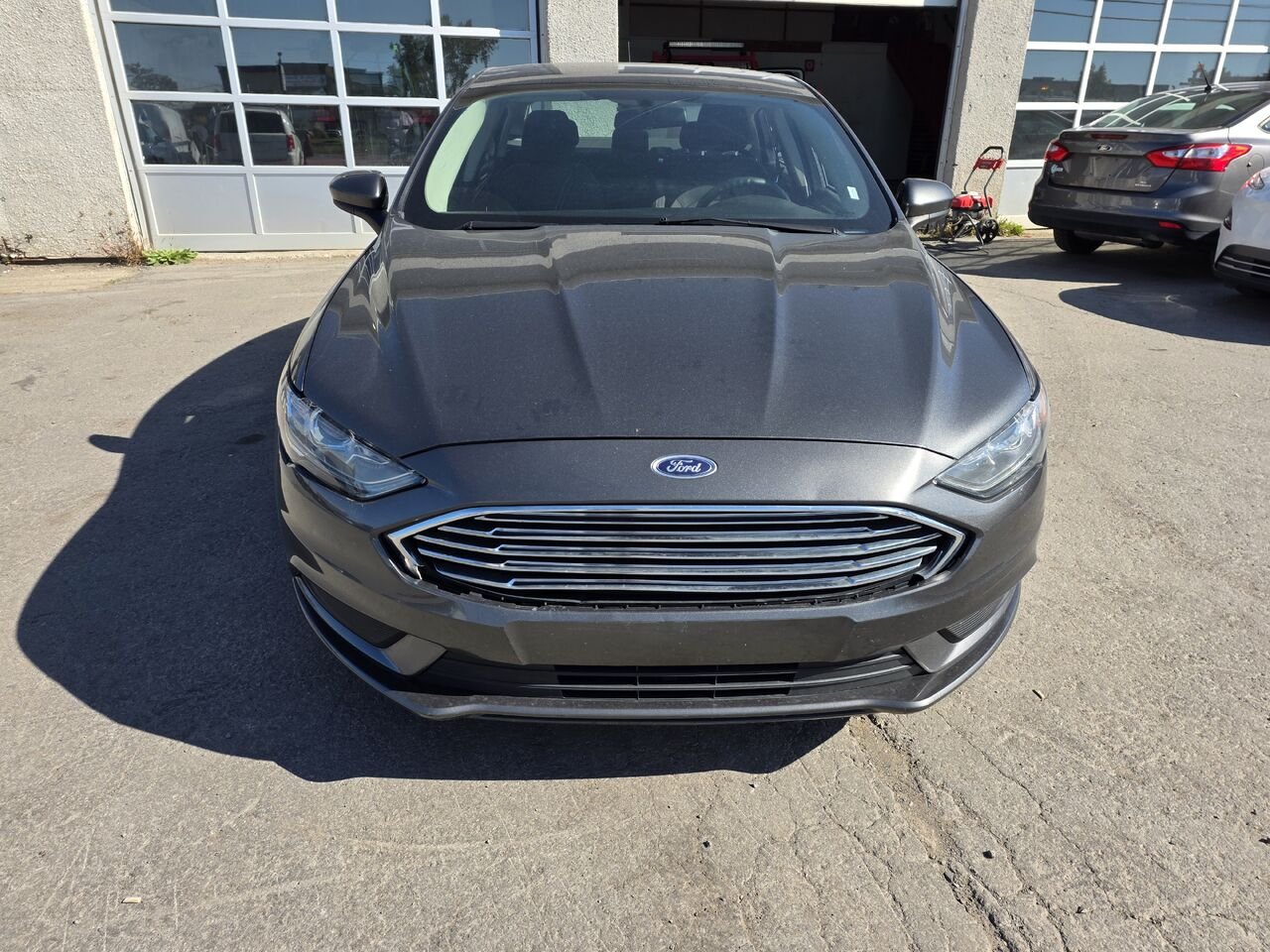 2017 Ford fusion Grey  - photo #7