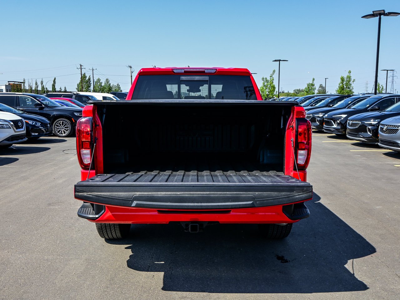 2025 GMC Sierra 1500 4WD Crew Cab 147 Elevation Red Sherwood Park - photo #13