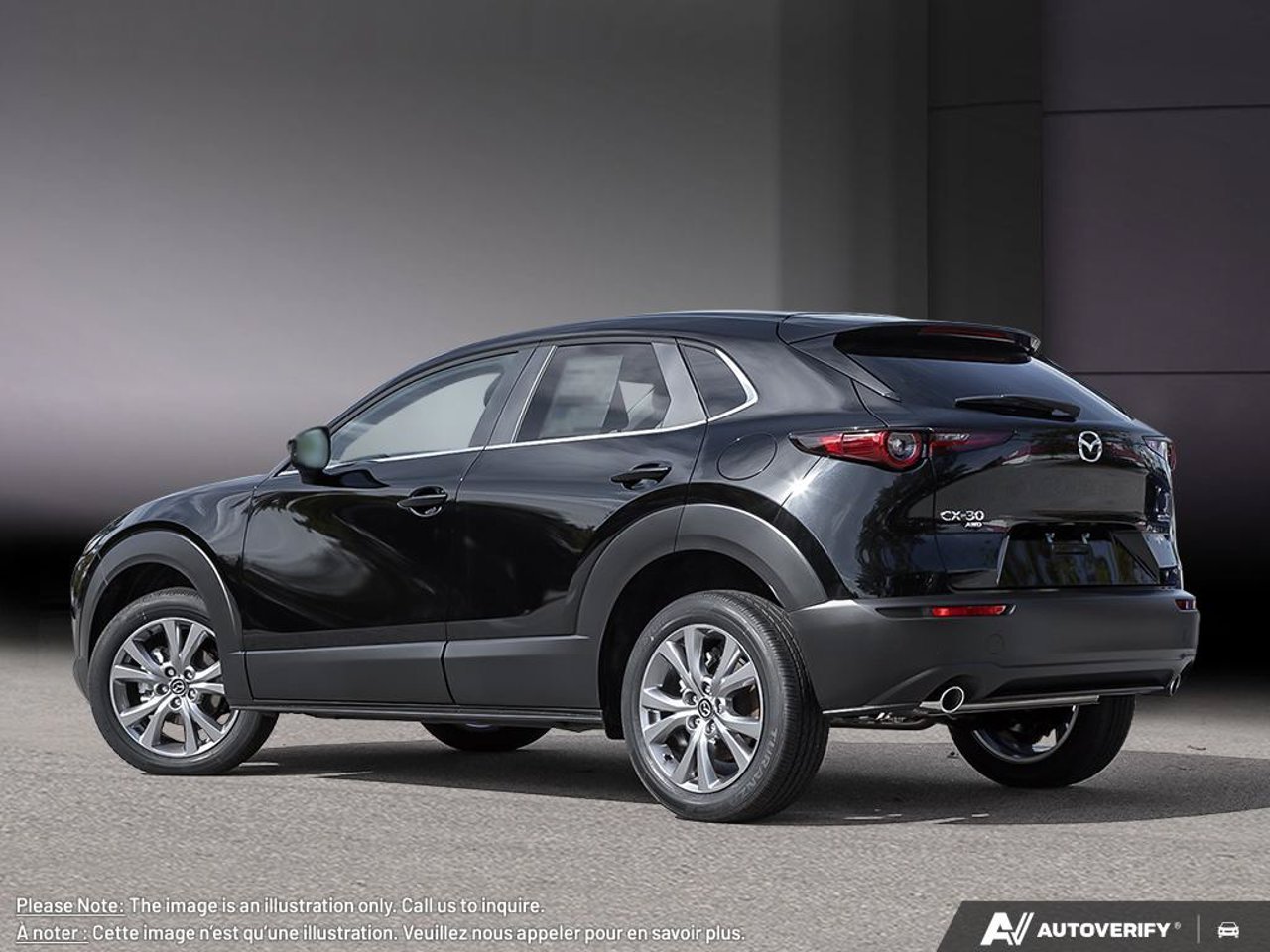 2026 Mazda CX-30 3MVDMBCL1TM224742 Jet Black Mica Mirabel - photo #3