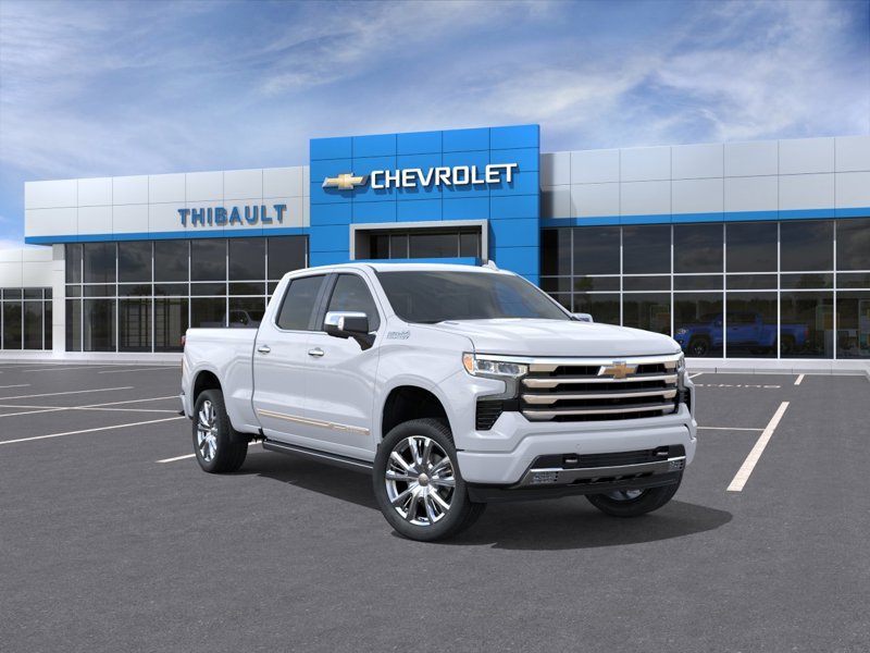 2026 CHEVROLET Silverado 1500 High Country cabine multiplace 4RM 157 po POLAR WHITE TRICOAT Sherbrooke - photo #0