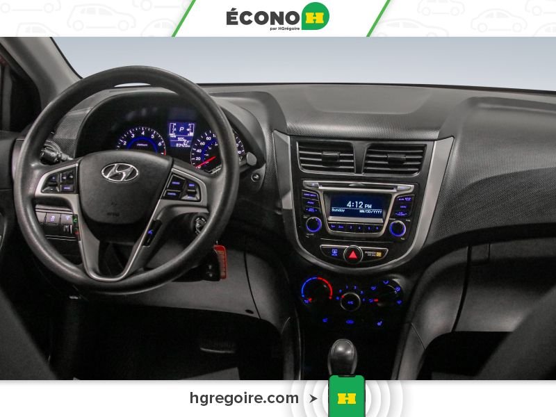 2016 Hyundai Accent Red Blainville - photo #13