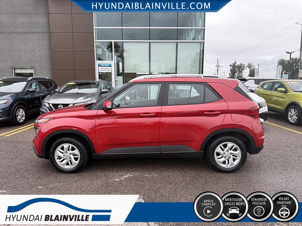 Hyundai Venue 2022 Rouge Blainville - photo #6