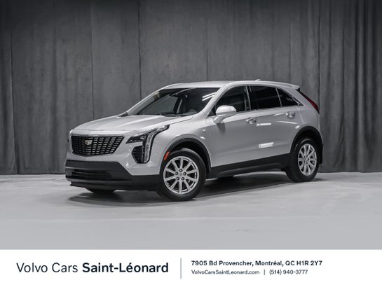 Cadillac XT4 AWD LUXURY 2 SET DE PNEUS APPLE CAR PLAY 2020 Argent