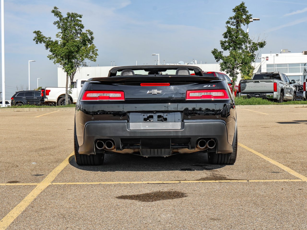 2014 Chevrolet Camaro 2dr Conv ZL1 Black Sherwood Park - photo #6