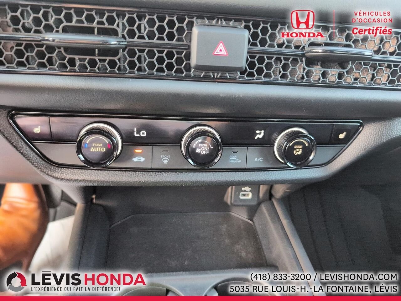 Honda HR-V LX AWD LX Traction Intégrale CVT 2023 Noir Lévis - photo #24