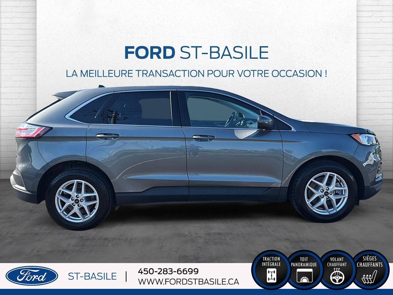 2024 Ford EDGE Grey Saint-Basile-le-Grand - photo #9