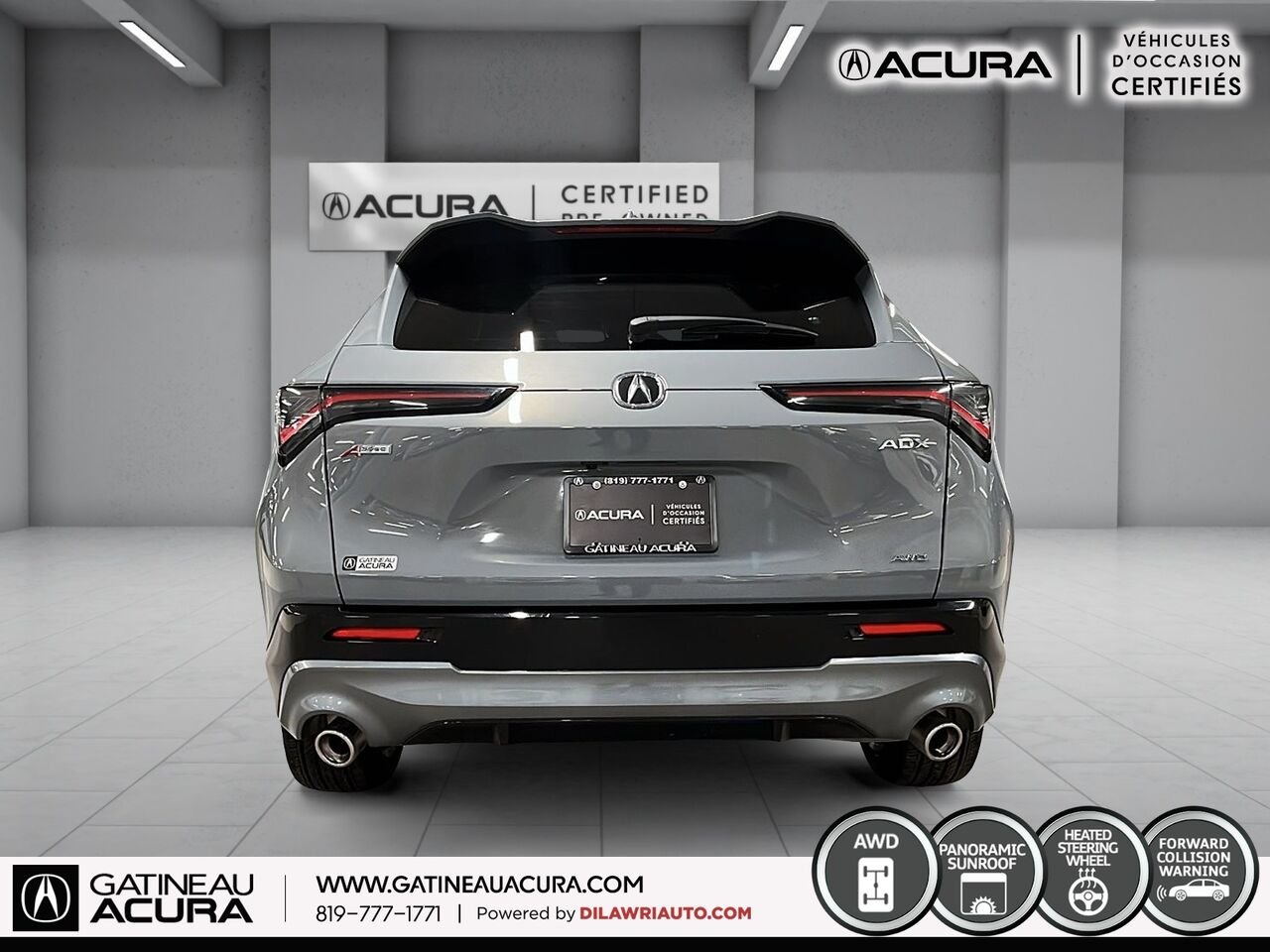 ACURA ADX A-Spec AWD 2025 Gris Gatineau - photo #16