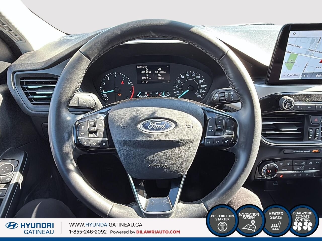 Ford ESCAPE SEL 2022 Noir Ottawa & Gatineau - photo #11