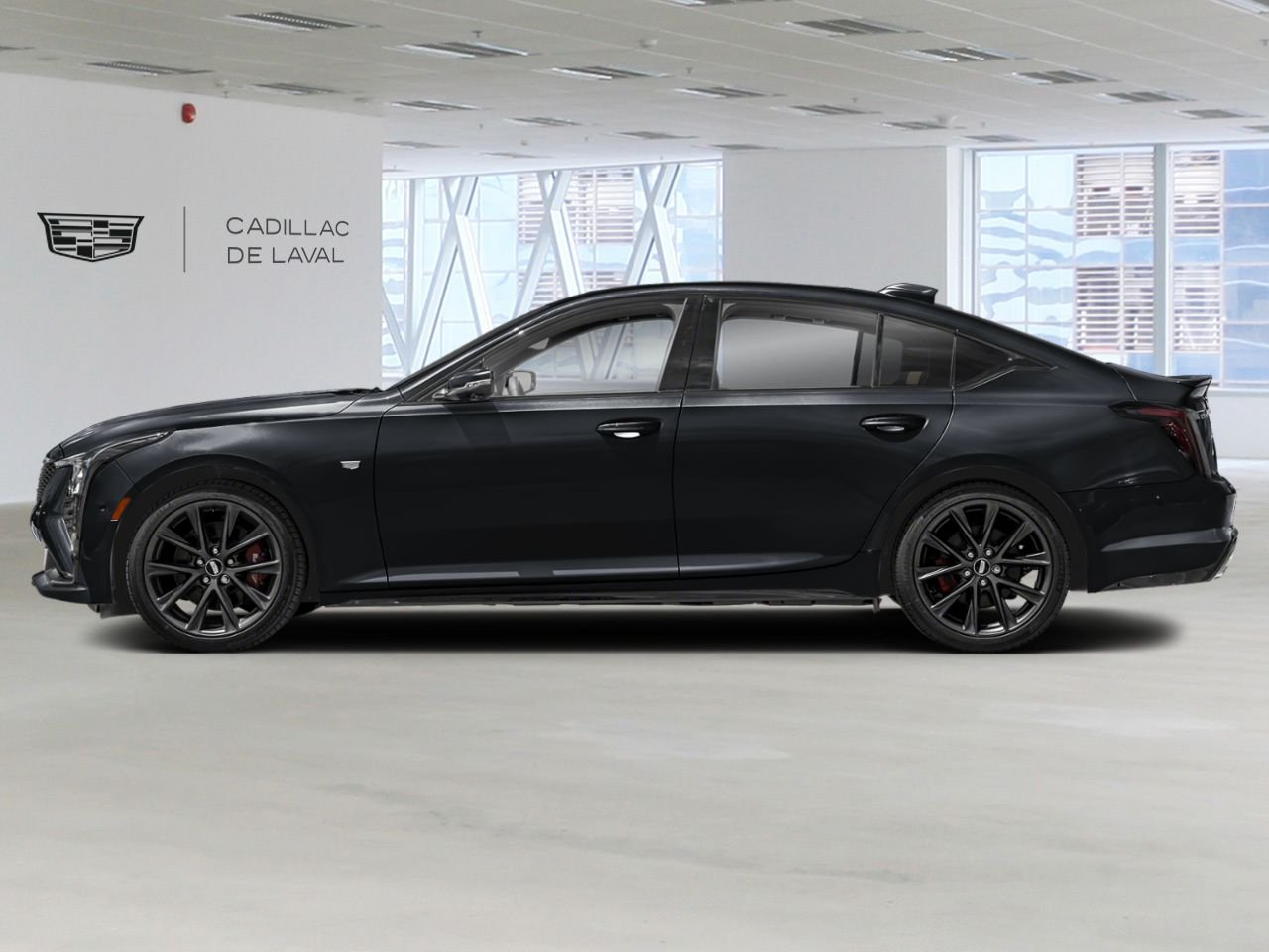2026 CADILLAC CT5 CT5 SEDAN 2.0L TWIN-SCROLL TURBO SPORT AWD (1SE) Black Raven Laval - photo #1