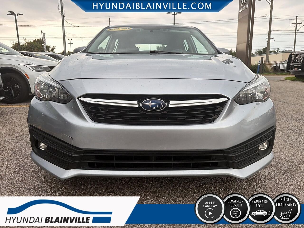 2020 Subaru Impreza Grey Blainville - photo #1