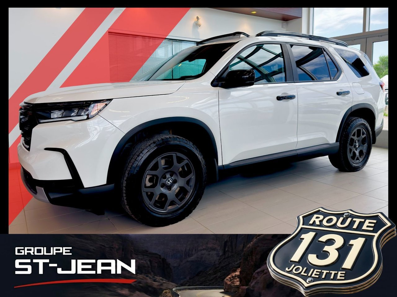 Honda Pilot 2023 Blanc Notre-Dame-des-Prairies - photo #0