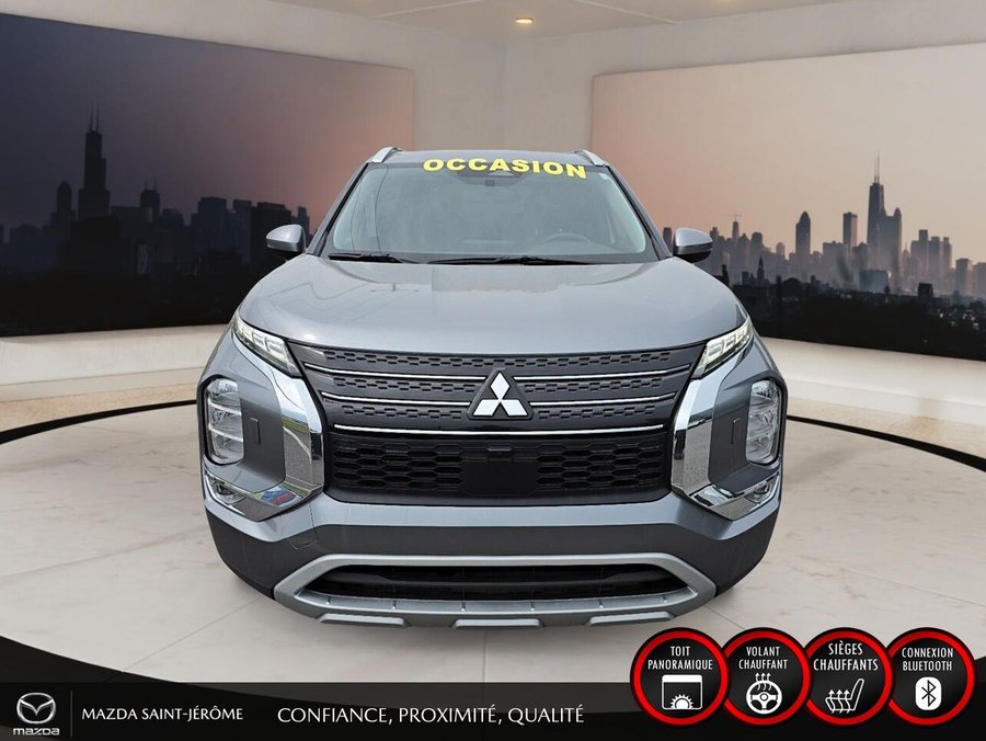 Mitsubishi Outlander SE | TOIT PANORAMIQUE | AWD | 7PLACES | 2024 Gris