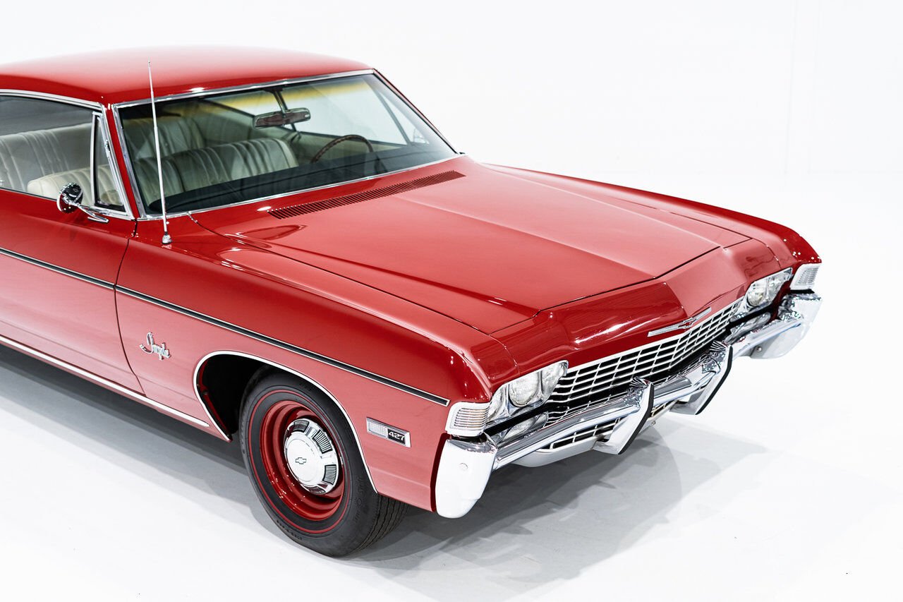 1968 Chevrolet Impala Match N# L72 427/425 4spd 4.56gear Org Bill Of Sale | PRIX EN USD Red Montreal - photo #34