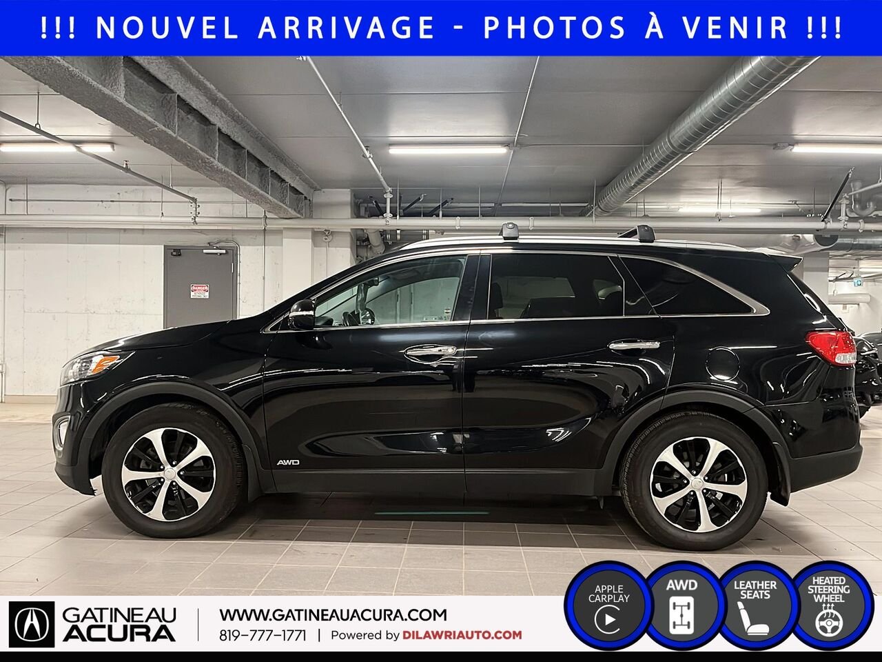 2018 Kia Sorento EX Turbo AWD Black Ottawa & Gatineau - photo #8