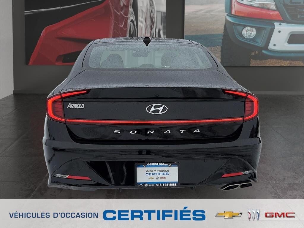 2021 Hyundai Sonata VIN 5NPEJ4J20MH089314 Black Baie-Comeau - photo #2