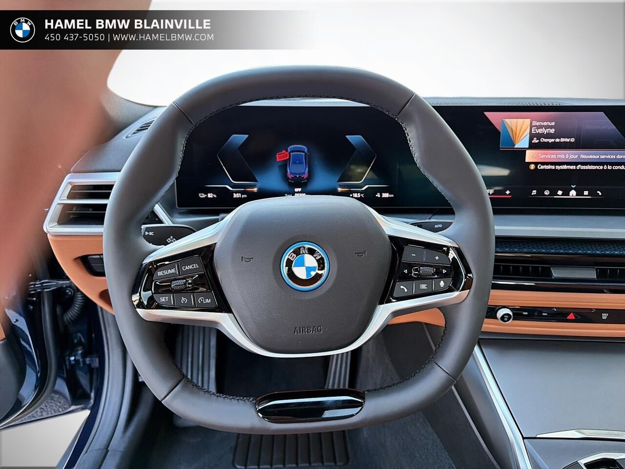 BMW i4 eDrive40 Gran Coupe 2026 Bleu Blainville - photo #10