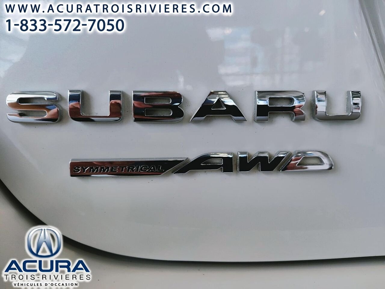 2017 Subaru LEGACY SYMMETRICAL AWD White Trois-Rivières - photo #9
