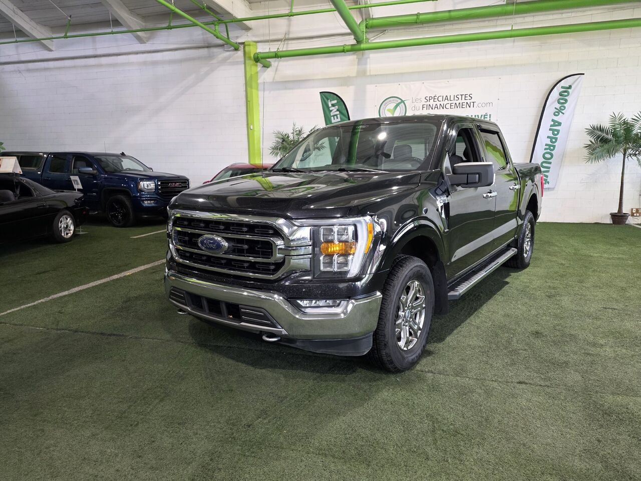 2021 Ford F-150 Black  - photo #0