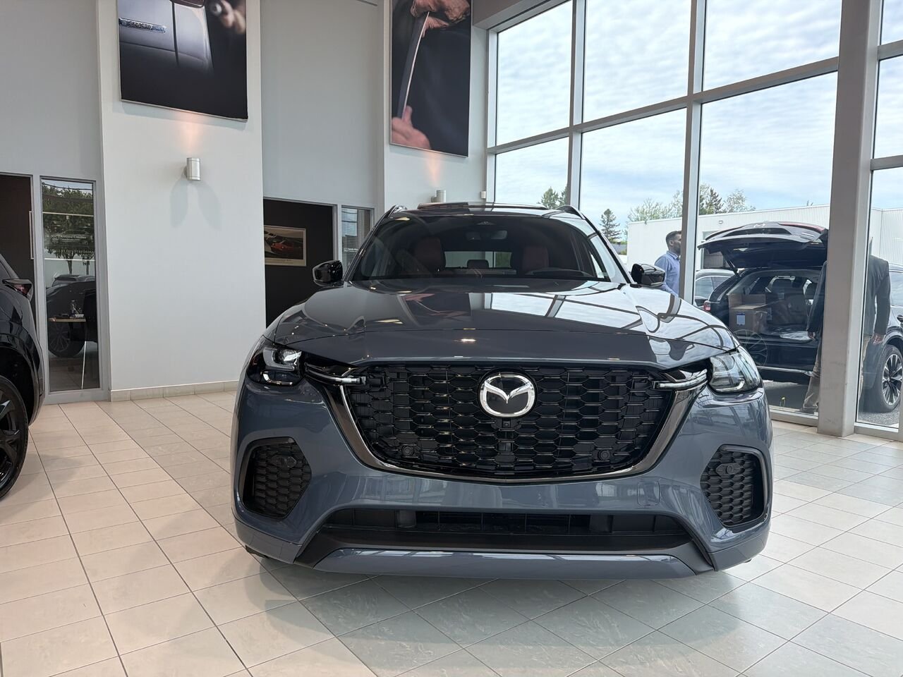 MAZDA CX-70 hybride rechargeable 2026 Gris polymétal métallisé Ste-Marie - photo #1