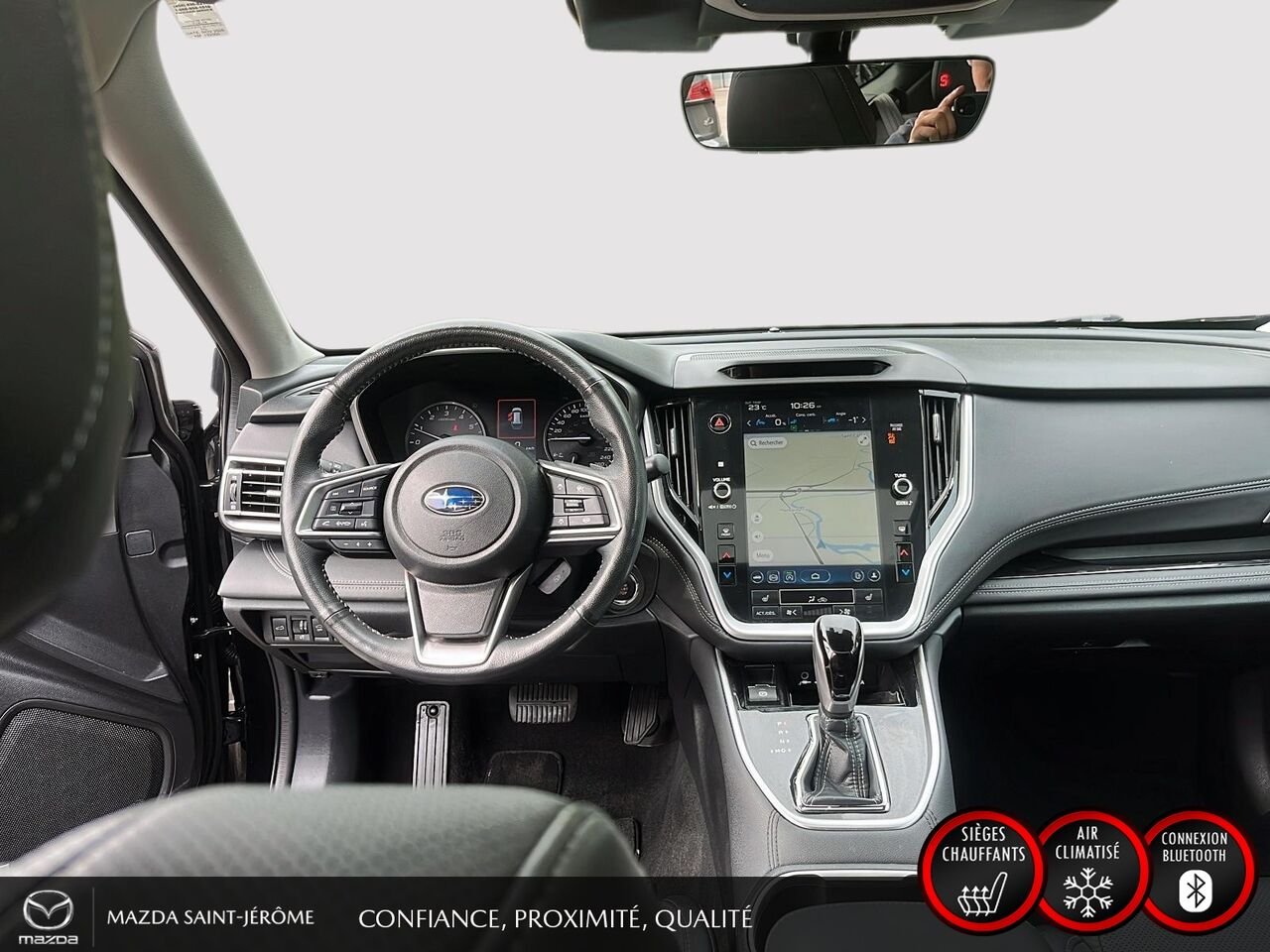 Subaru Outback Limited | TOIT OUVRANT | CUIR | AWD | 2023 Noir Saint-Jérôme - photo #23