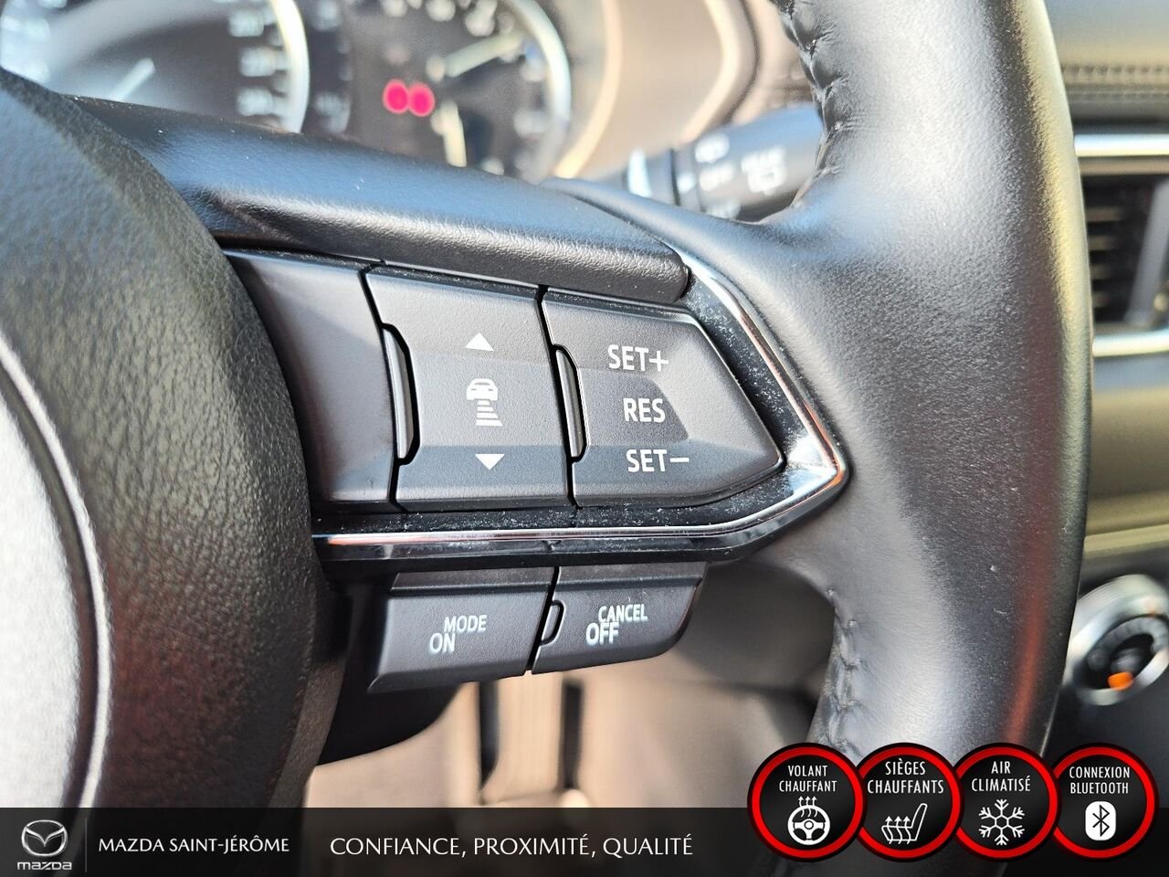 Mazda CX-5 GS | AWD | CUIR | 2023 Gris Saint-Jérôme - photo #14