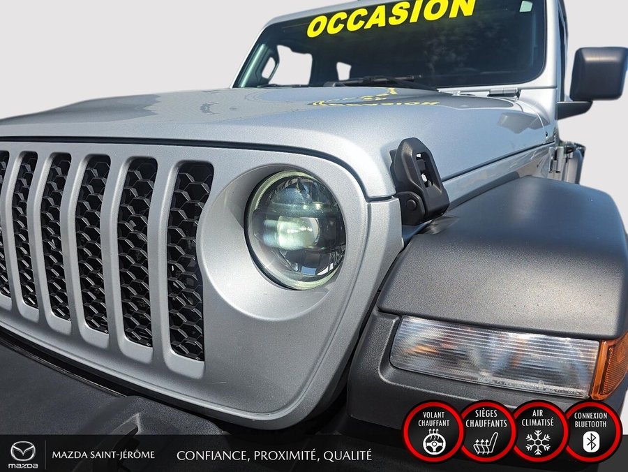 Jeep Wrangler Sport S 4 portes | 2 TOITS | AUTOMATIQUE 2024 Gris