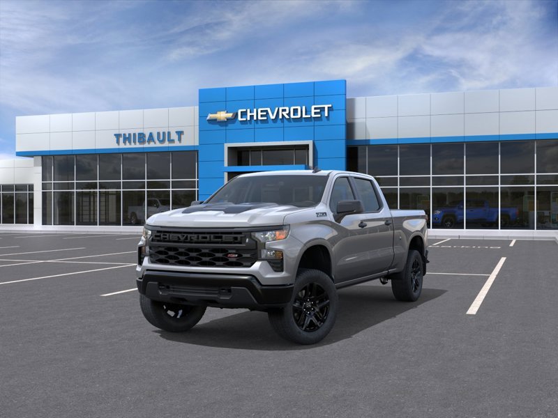 CHEVROLET SILVERADO 1500 Custom Trail Boss cabine multiplace 4RM 157 po 2026 Gris Sherbrooke - photo #7