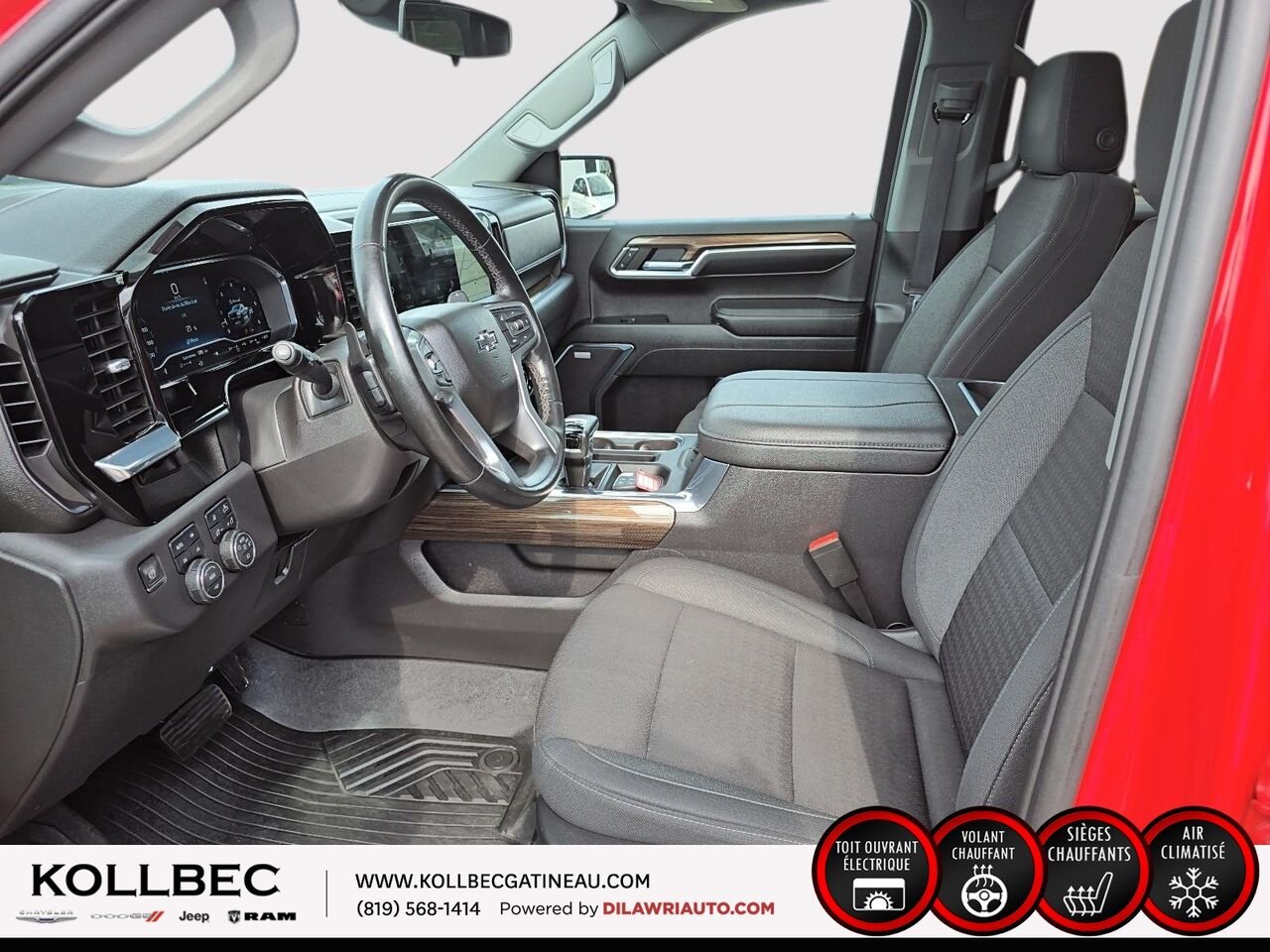 2023 CHEVROLET C/K 1500 LT LT Trail Boss cabine multiplace 4RM 147 po Red Ottawa & Gatineau - photo #25