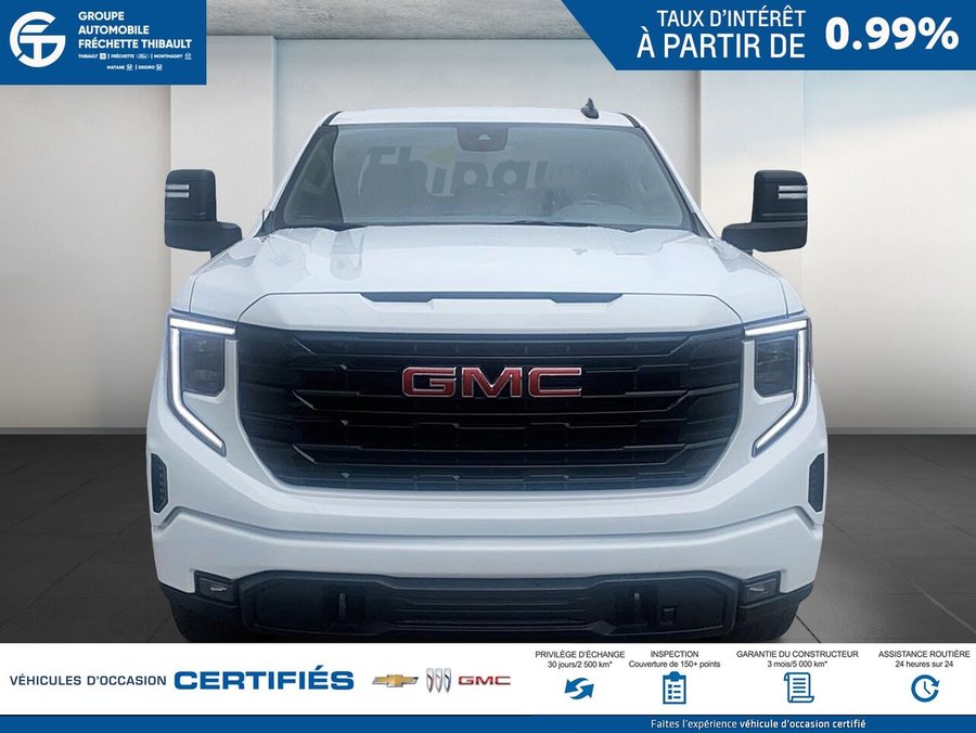 GMC SIERRA Elevation cabine multiplace 4RM 157 po 2024 Blanc