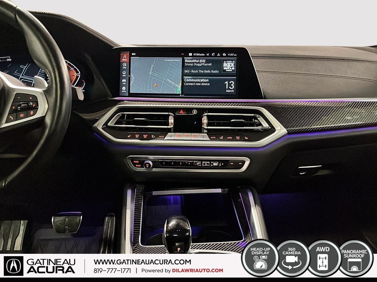 2023 BMW X6 xDrive 40i coupé Black Gatineau - photo #26