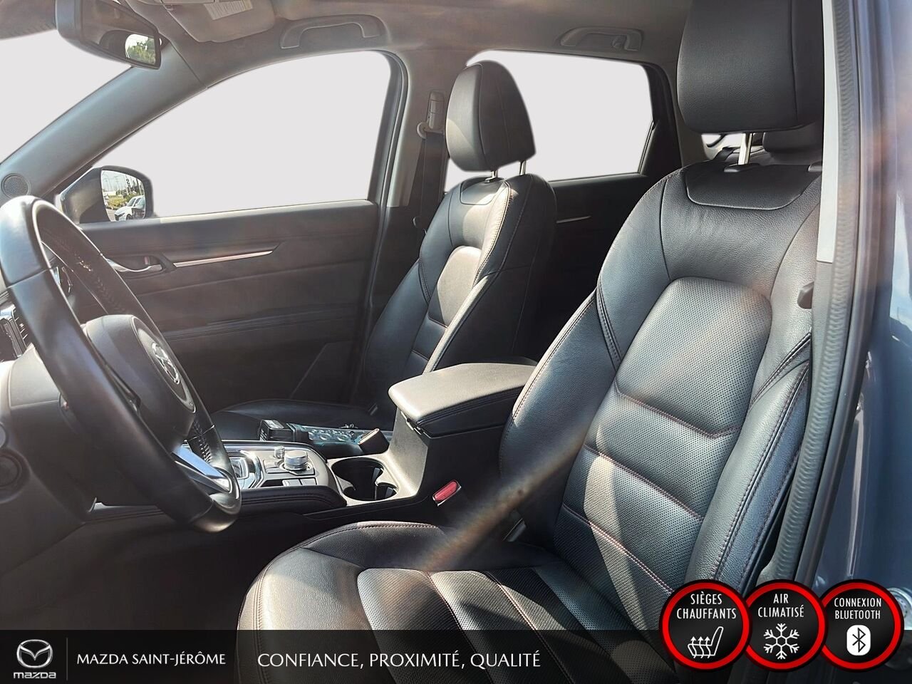2022 Mazda CX-5 Édition Kuro | AWD | TOIT OUVRANT | CUIR | Grey Saint-Jérôme - photo #17