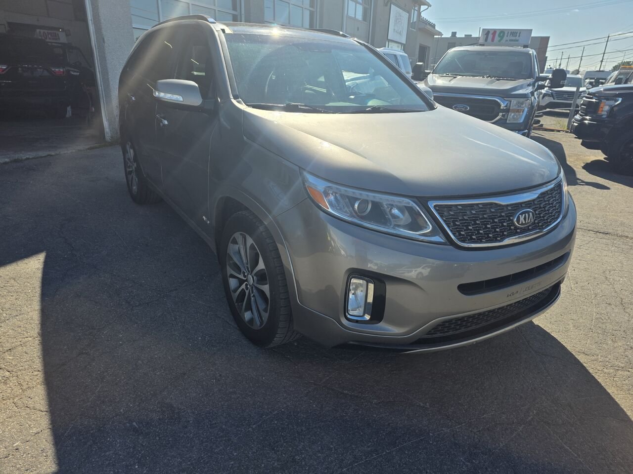 2014 Kia Sorento Silver  - photo #7