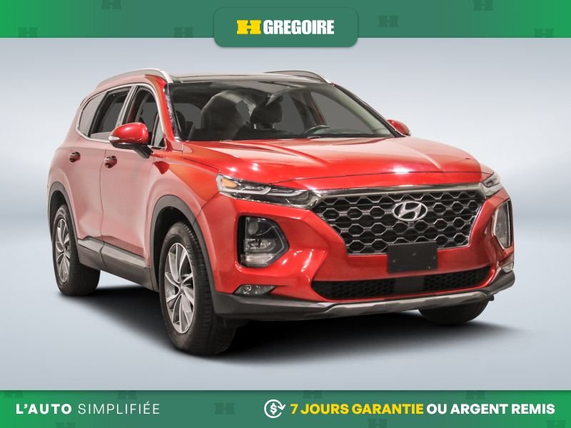 Hyundai Santa Fe 820130 | Luxury AWD AUTO A/C CUIR TOIT MAGS CAM RECUL BLUET 2020 Rouge Laval - photo #0