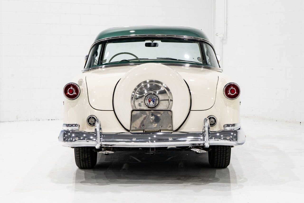 1954 Ford Crestline Skyliner rare glass top long term ownership White Montreal - photo #1