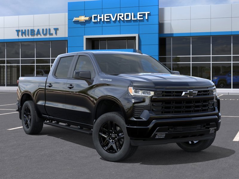 CHEVROLET SILVERADO 1500 RST cabine multiplace 4RM 157 po 2026 Noir Sherbrooke - photo #6