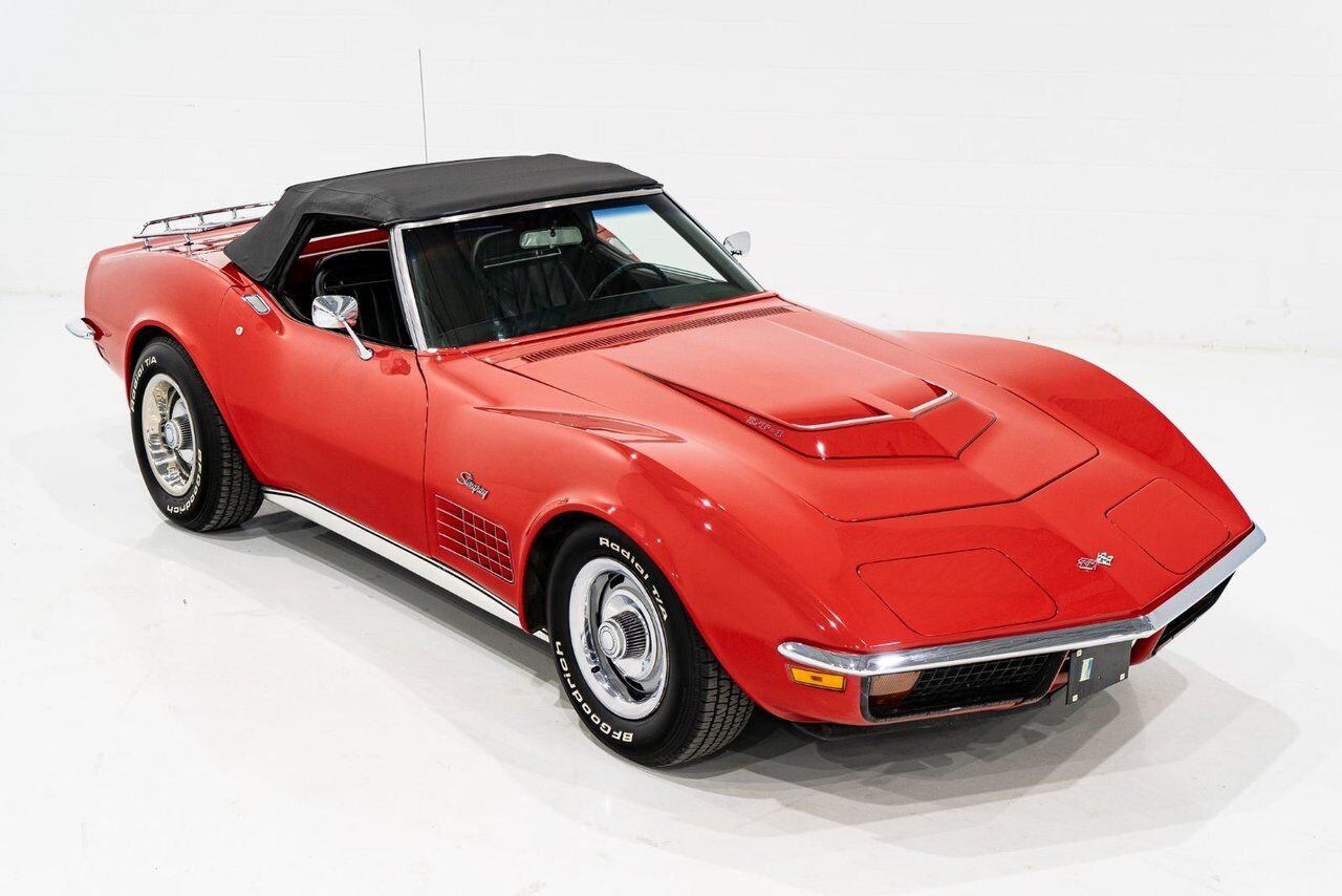 Chevrolet Corvette *PRIX EN USD* Matching# LT1 350/330HP 1971 Rouge Montréal - photo #49