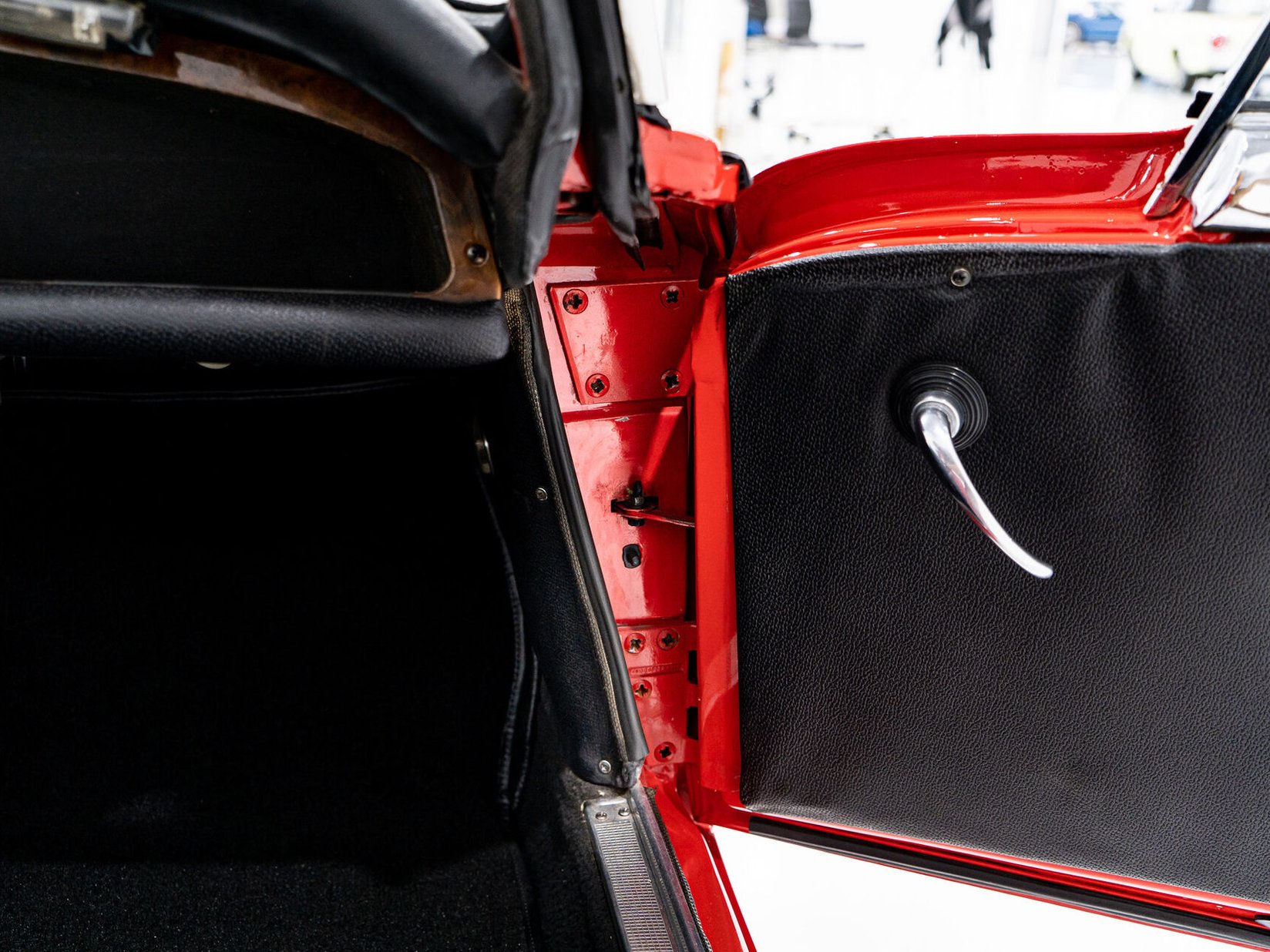 1967 Sunbeam Tiger Unrestored with single repaint **PRIX EN USD** Red Montreal - photo #70