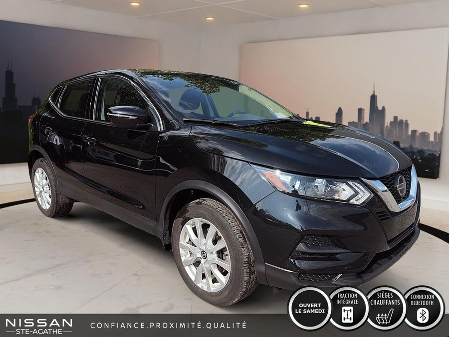 Nissan Qashqai S | TI | 44 728 KM | CAMÉRA DE RECUL | UN SEUL PROPRIÉTAIRE 2023 Noir