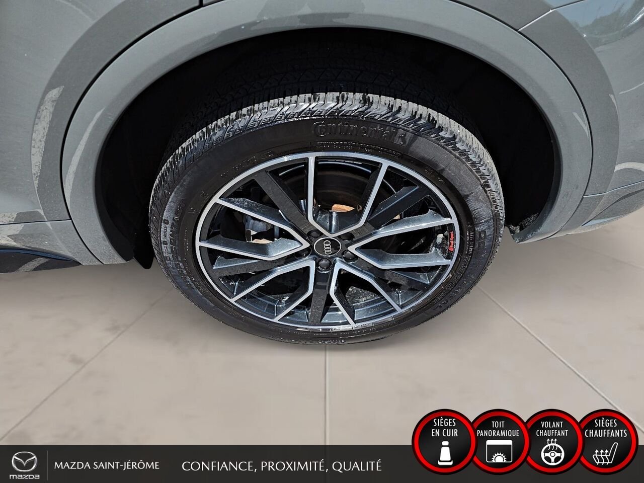 Audi Q5 Progressiv 45 TFSI quattro 2023 Gris Saint-Jérôme - photo #11