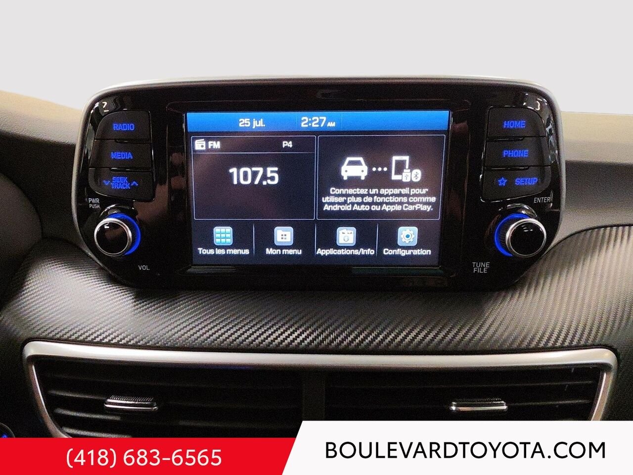 Hyundai Tucson 100146B-38 | PREFERRED 2021 Blanc Québec - photo #11
