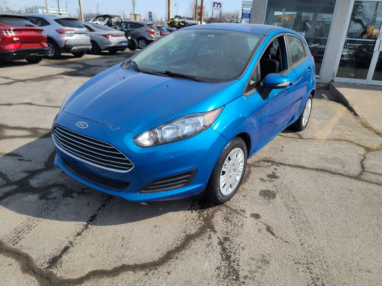 2017 Ford Fiesta Blue  - photo #1