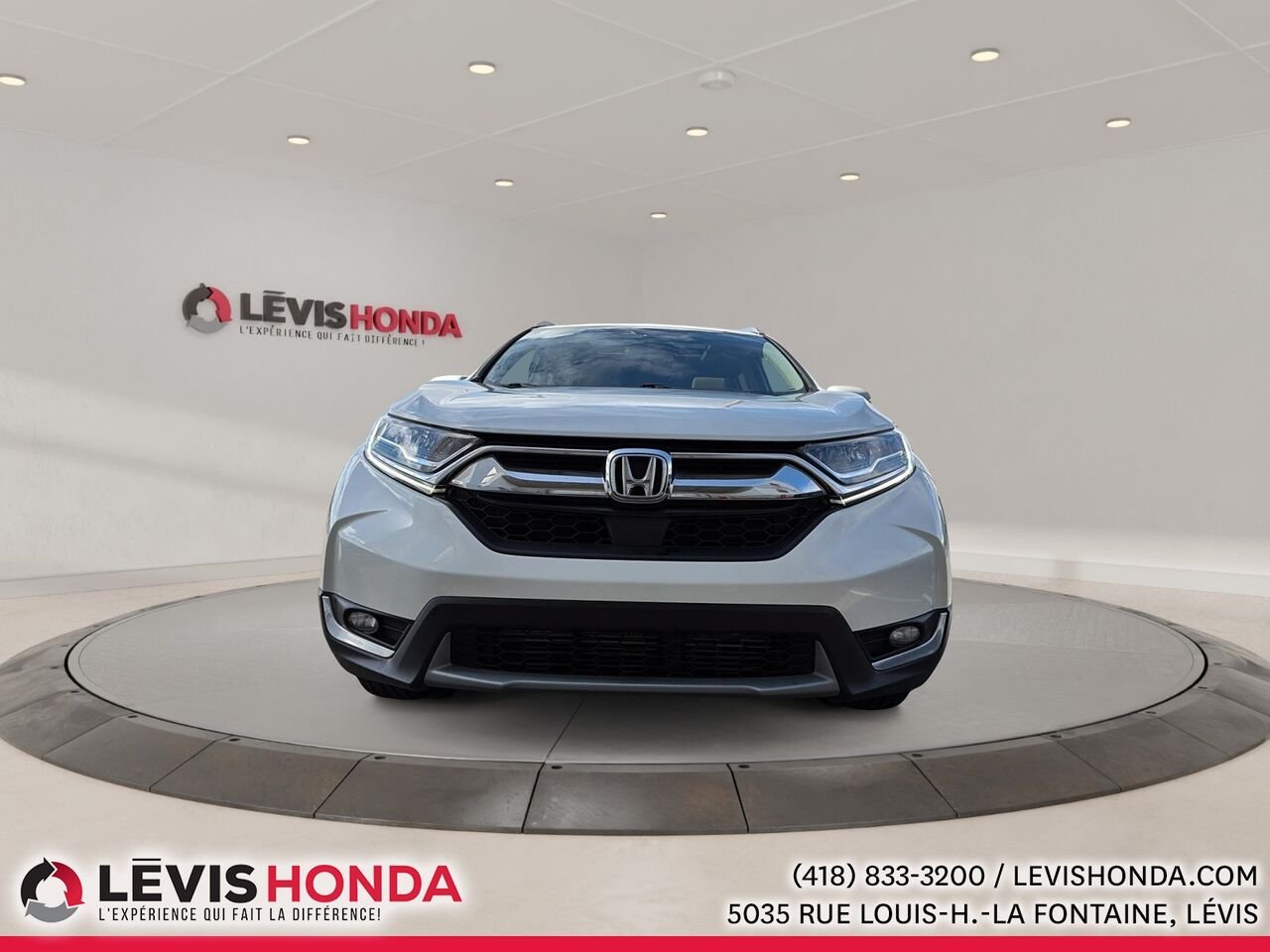 Honda CR-V Touring AWD Touring Traction Intégrale 2018 Blanc Lévis - photo #2