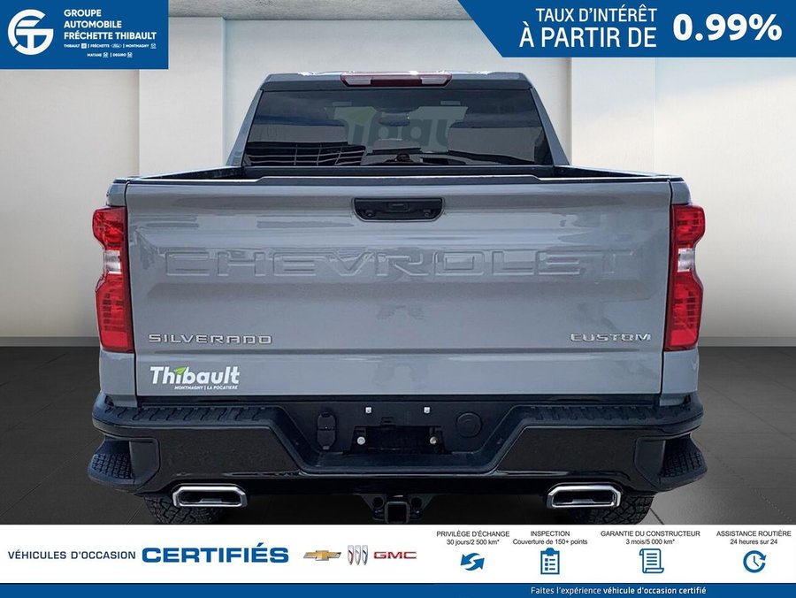 CHEVROLET SILVERADO Custom Trail Boss cabine multiplace 4RM 157 po 2025 Gris